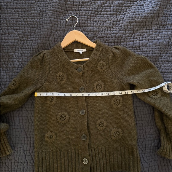 Madewell Green Knit Cardigan - Picture 5 of 8